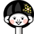20 Mushroom head girl emoji gifs