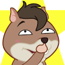 49 Cute funny beaver uncle emoji gifs