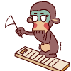20 Violence monkey emoji gifs