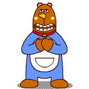 11 I'm Happy Big Bear Emoji Gifs Emoticons