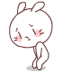 12 Lovely WeChat rabbit emoji gifs