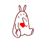 23 Poker rabbit emoji gifs