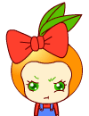 18 Orange boy girl emoji gifs download
