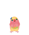 21 Cute comedy parrot emoji gifs free download