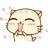 35 Super funny cute kitty emoji gifs
