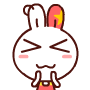 16 Funny cartoon rabbit emoji gifs emoticons