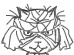 90 Creep funny wildcat emoji emoticons download