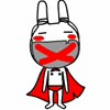 19 Funny Masked Rabbit Emoji Gifs Download Emoji