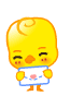 31 Beautiful yellow duckling emoji gifs download