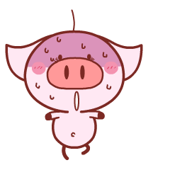 25 Pretty cute pink piggy emoji gifs download