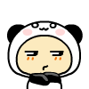 21 I am a lovely panda emoji gifs download cartoon panda emoticons