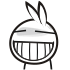 19 Lovely rabbit emoji gifs to download