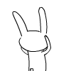 22 Long ears rabbit emoji gifs to download