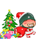 28 Happy New Year, Christmas emoji gifs