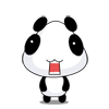24 Adorkable Chinese cartoon panda emoji gifs