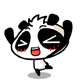 15 Super cute Chinese panda emoji gifs chat face images