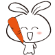 16 Lovely small white rabbit emoji gifs to download