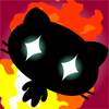 49 Black cartoon cat emoji gifs to download