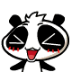 19 Super cute cartoon panda emoji gifs to download