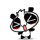 13 The innocent and happy panda emoji gifs emoticons download