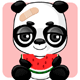 10 Lovely band-aid panda emoji gifs free download Emoticons