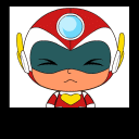 16 Happy superman QQ emoticons free download emoji
