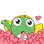 20 Crazy frog emoji gifs free download
