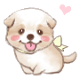 20 Super cute Korean cartoon animal expression picture emoji gifs download
