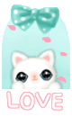 20 Super cute Korean cartoon animal expression picture emoji gifs download