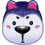 16 Cute funny dog head emoji gifs free download