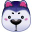 16 Cute funny dog head emoji gifs free download