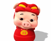11 Lovely Pig Superman emoji gifs free download