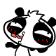 11p NONO Cute cartoon panda emoticon gifs emoji free download