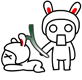 15 Super joy rabbit emoji gifs download