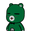 12 Crazy little bear emoticon gifs emoji free download