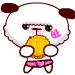 50 The cute and unbeatable panda emoji gifs free download