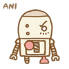 24 Cute robots gifs free download emoticons