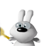 14 Cute bunny emoji gifs rabbit emoticons