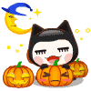 9 Happy Halloween emoji gifs free download emoticons