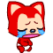 45 My cute little fox emoji gfis emoticons