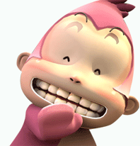 64 Cute monkey chat emoticons gif emoji