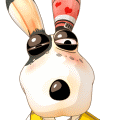 20 Crazy lovely rabbit emoji ios 11 iPhone gifs