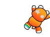 10 Orange bear emoji gif free emoticons download