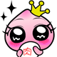 17 Cute funny peach princess iPhone 8 Emoticons Animoji