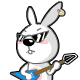 14 Interesting rock the rabbit emoticons gif iPhone 8 Animoji