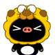 41 Black pig baby emoticons gif iPhone 8 Emoji Animoji