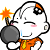 70+ Super cute Salted egg superman emoticons gif emoji free download