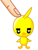 18 Lovely yellow duck emoticons gif iPhone Emoji Animoji
