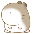 35 Cute cartoon hamster chat expression iPhone Emoji Animoji