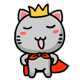 19 The grey cartoon cat emoticons gif iPhone Emoji Animoji